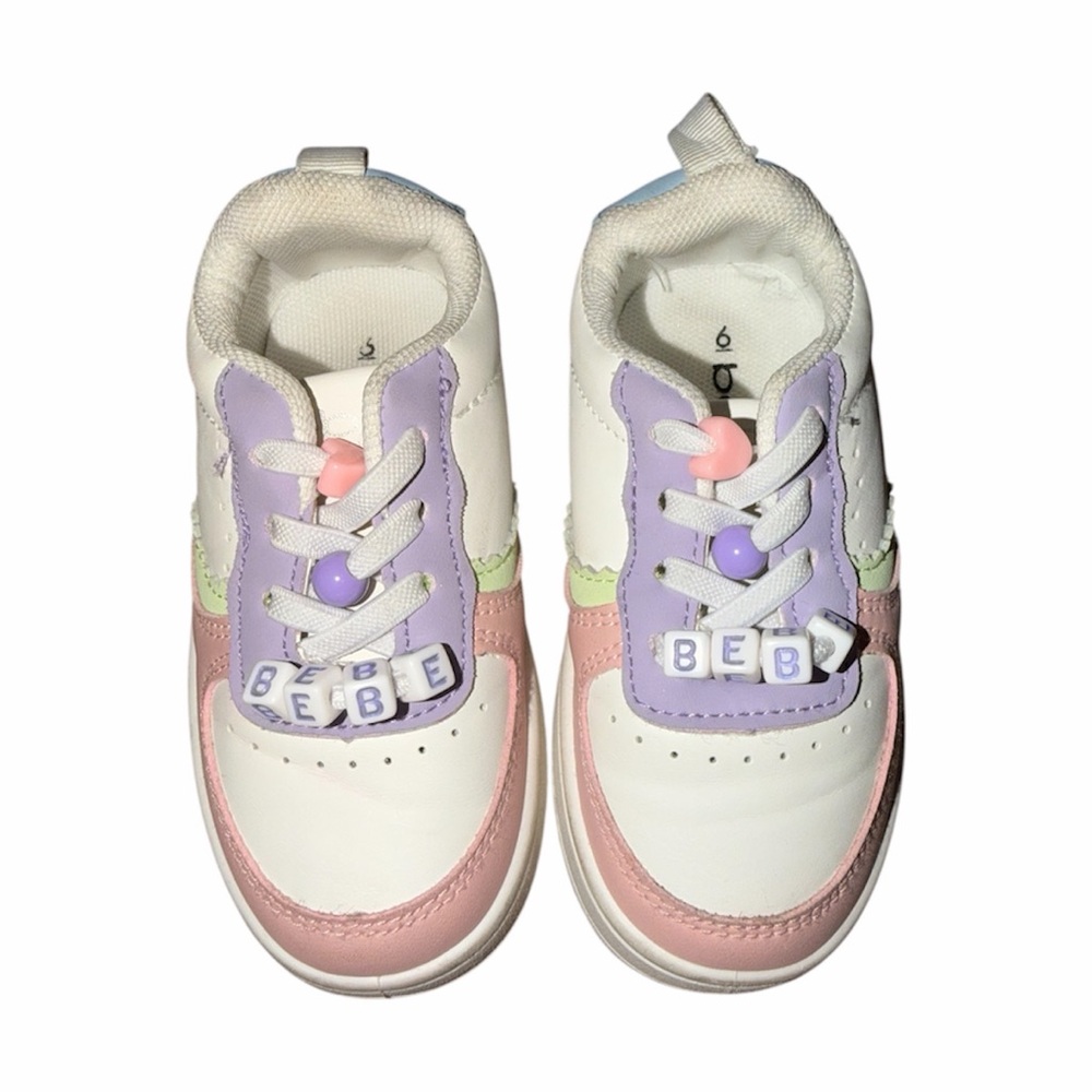 Bebe kids court sneakers